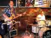 Bassman Erve & drummer Ernie provide the strong bottom for Old School, playing at BJ’s.